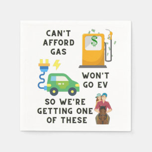 Det går inte att köpa in gas eller EV så att man k Pappersservett