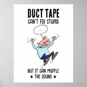 Det går inte att korrigera en Tecknad som fungerar Poster