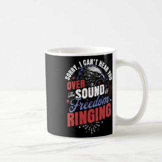 Det går inte att lyssna på dig Ljud om frihetsbety Kaffemugg