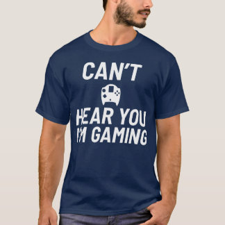Det går inte att lyssna på om spelspelspelaren i s t shirt