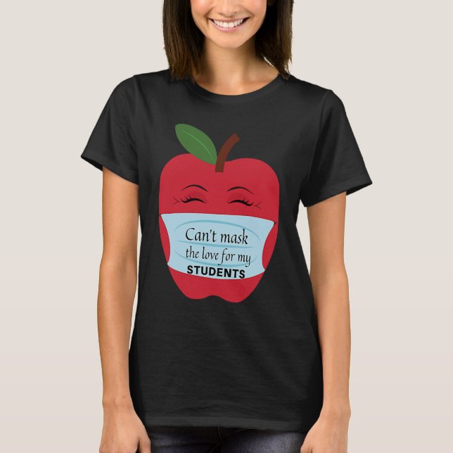 Det går inte att maskera Kärlek för Mitt Studenter T Shirt (Framsida)