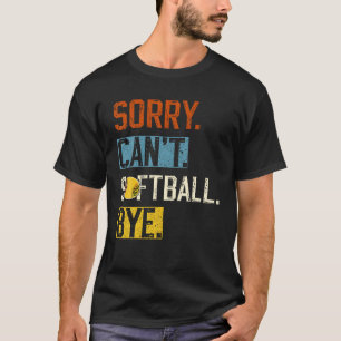 Det går inte att mjuka upp hej då. t shirt