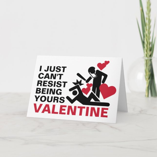 Det går inte att motstå helgkort (Framsida)