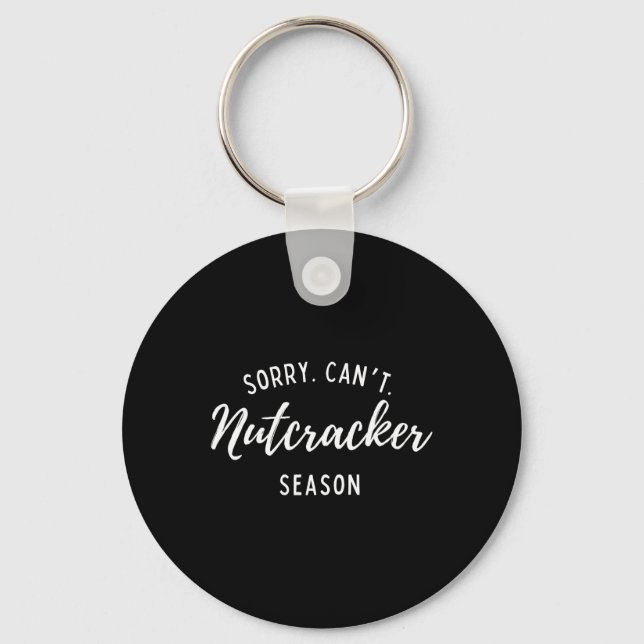 Det går inte att Nutcracker Season-jul-Julafton Fa Nyckelring (Framsida)