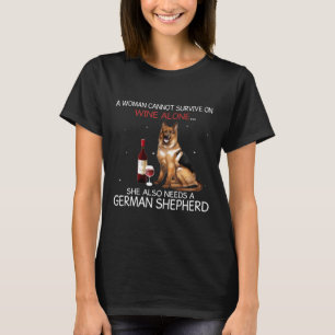 Det går inte att Överleva på Vin. Hon behöver ocks T Shirt
