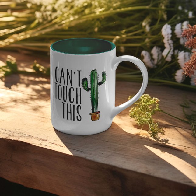 Det går inte att röra Cactus Mugg (Skapare uppladdad)