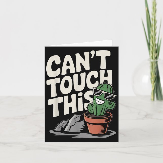 Det går inte att röra den här Coolan Cactus Kort (Framsida)