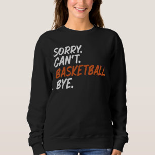 Det går inte att säga Basketball Adjö Funny Tee fo