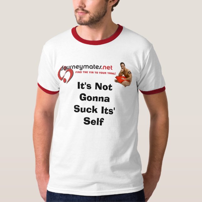 Det går inte att suga dess själv tee (Framsida)