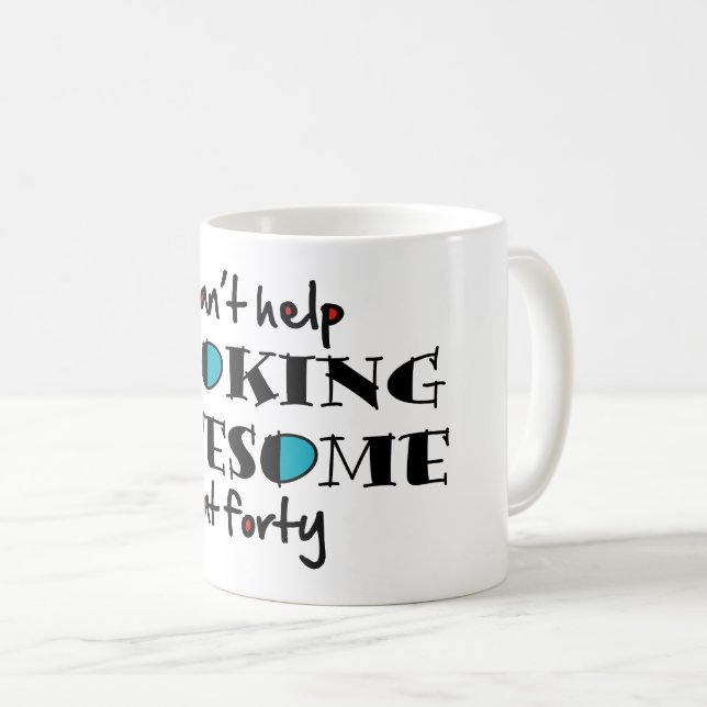 Det går inte att tittar fantastisk vid 40 kaffemugg (Framsida höger)