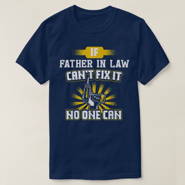 Det går inte att träna det Far i juridik för Pappa T Shirt (Design framsida)