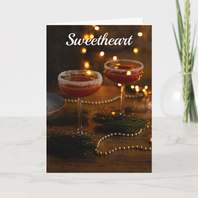 DET GÅR INTE ATT VÄNTA PÅ CLEBRATE "US" (SWEETHEAR HELGKORT (Framsida)