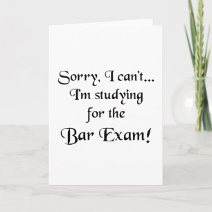 Det går inte.. Pub Exam Kort