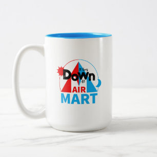 Det går ner vid Luft Mart - Officiell Mugg