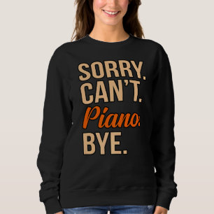 Det går tyvärr inte att Piano Adjö Music Player Te T Shirt