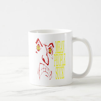 Det genomsnittliga folket suger muggen kaffemugg