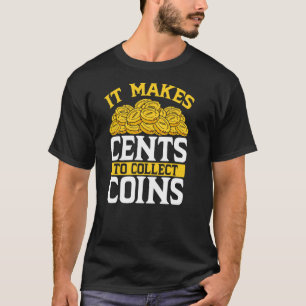 Det ger möjlighet att samla in Mynt T Shirt