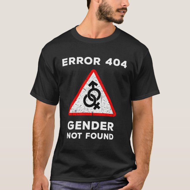 Det gick inte att hitta Gift Cute Agender på grund T Shirt (Framsida)