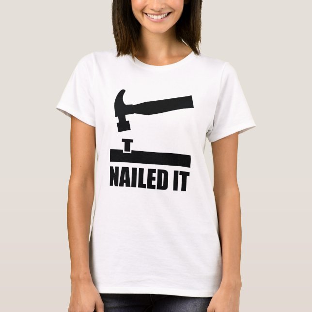 Det gick inte t shirt (Framsida)