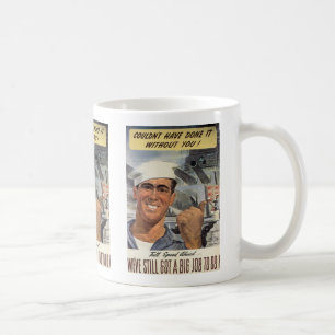 Det gick inte utan dig kaffemugg