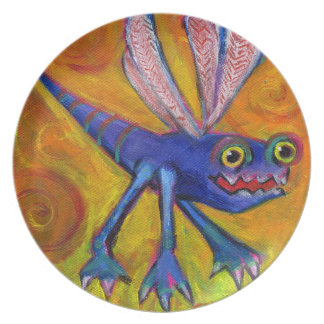 Det gigantiska kryp pläterar tallrik