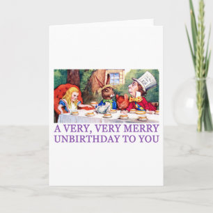 DET GJORDA HATTER ÖNSKEMÅL ALICE A ENBIRTHDAY! HELGKORT