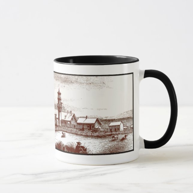 Det glada huvudet tänder muggen mugg (Höger)