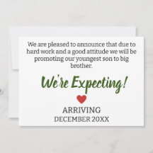 Det gläder oss att kunna meddela detta på grund av