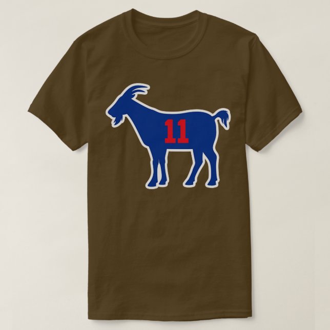 DET GOAT 11 Red T Shirt (Design framsida)