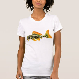 Det Goldy solskenet Pleco kammar hem nacken Tee