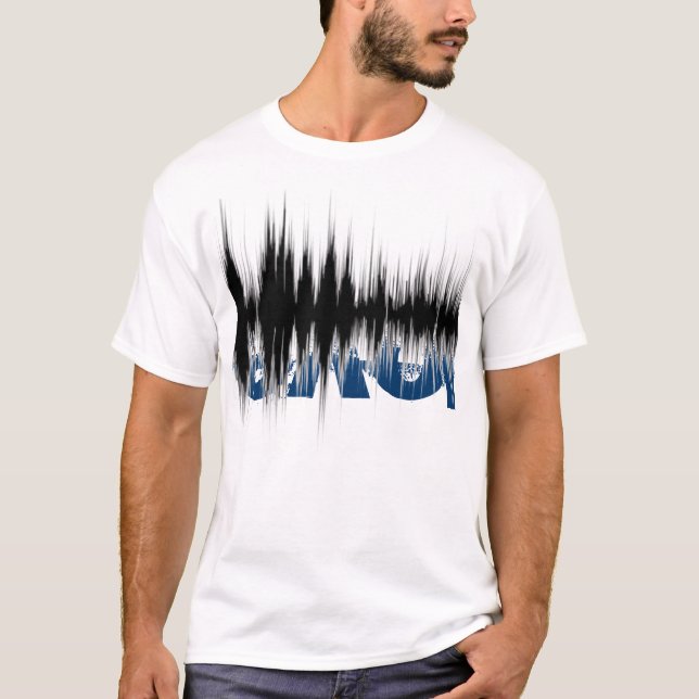Det gömda kärlekljud vinkar T Tee Shirt (Framsida)