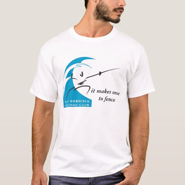 det gör avkänning att fäkta tee shirt (Framsida)