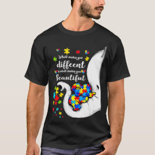 Det gör dig annorlunda till en annan autism, barn, t shirt