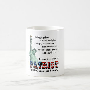 Det gör dig till en patot med sunt förnuft kaffemugg