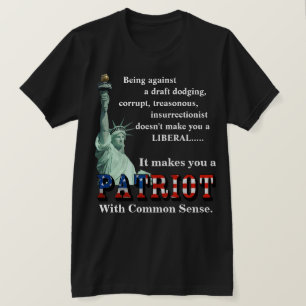 Det gör dig till en patot med sunt förnuft t shirt