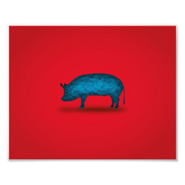 Det gör Gris... Fototryck (Framsidan)