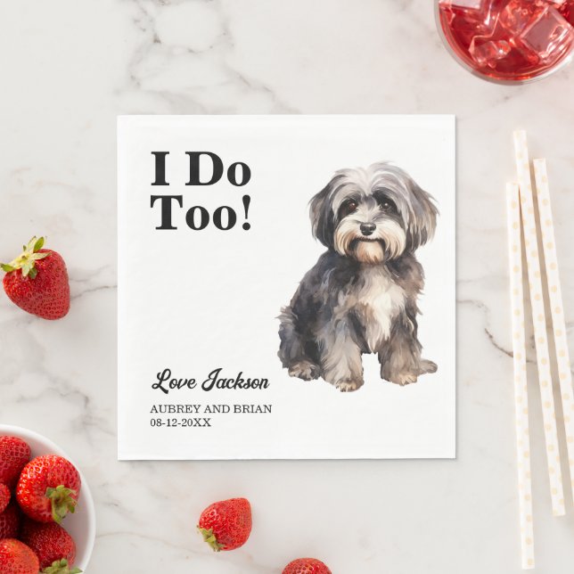 Det gör jag också! Havanese Hund Pet Pappersservett (Insitu)