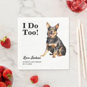 Det gör jag också! Lancashire Heeler Hund Pet Pappersservett