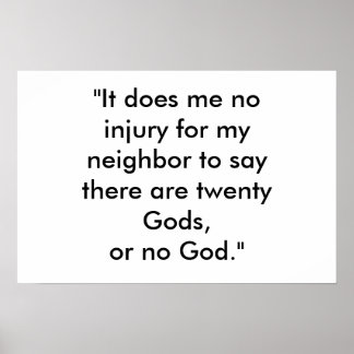 "Det gör mig ingen skada Poster