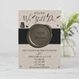 Det gör vi fortfarande | Förnyelse av Bröllop-årsd Inbjudningar