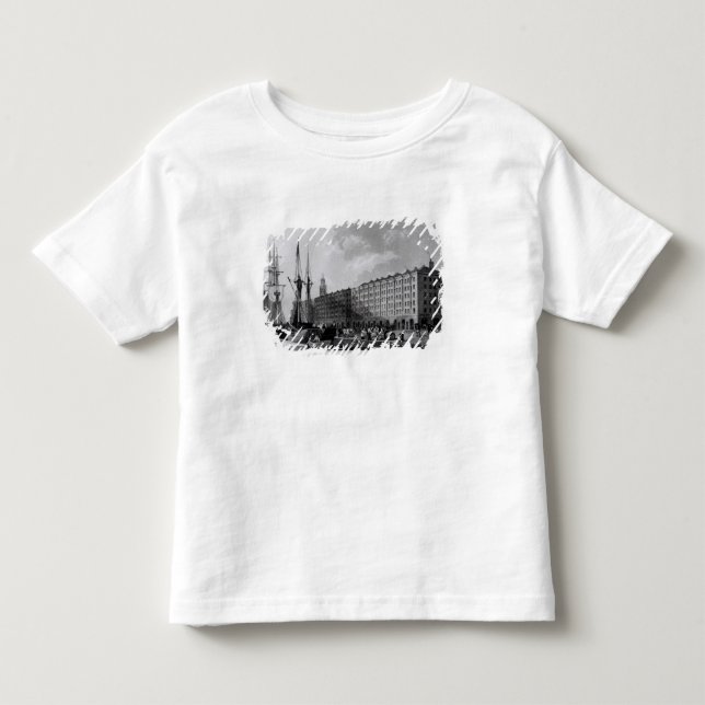 Det Goree lagret, Georges skeppsdocka, Liverpool T Shirt (Framsida)
