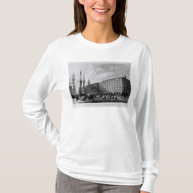 Det Goree lagret, Georges skeppsdocka, Liverpool T Shirt (Framsida)