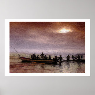 Det grå ljuset poster