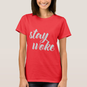 Det gråa staget vaknade t-shirt
