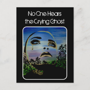 "det Gråtande Ghost-vykortet" Vykort