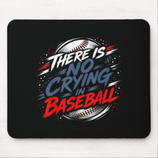 Det Gråter I Baseball Rolig Matchdag Musmatta