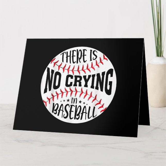 Det Gråter inte i Baseball Kort (Framsida)