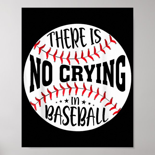 Det Gråter inte i Baseball Poster (Framsidan)