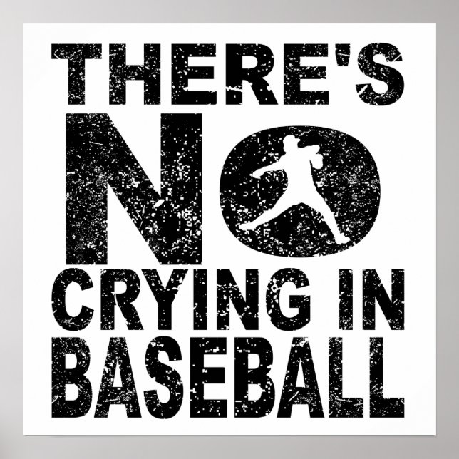 Det Gråter inte i Baseball Poster (Framsidan)
