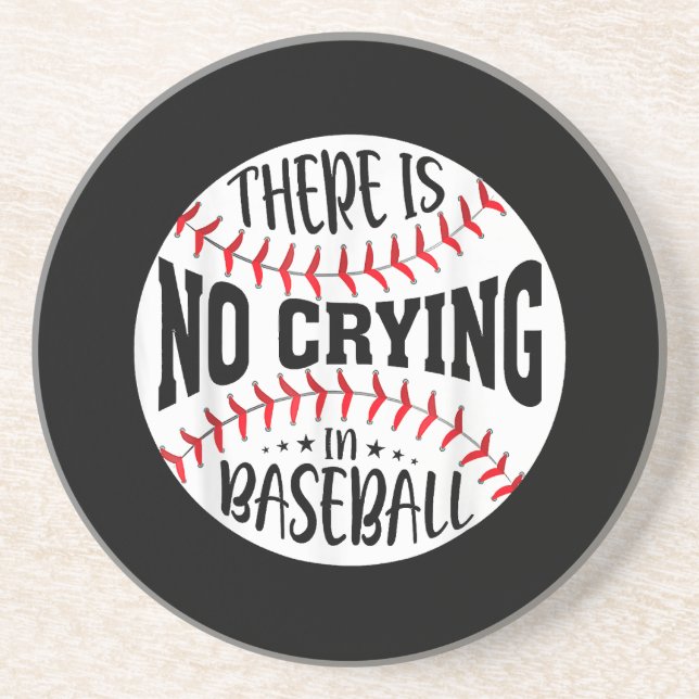 Det Gråter inte i Baseball Underlägg (Framsidan)